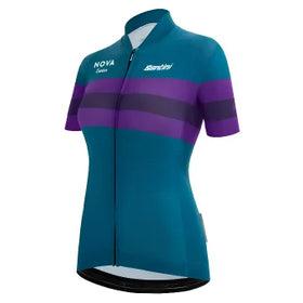 Santini Wmn Eroica Opera Jersey-Teal