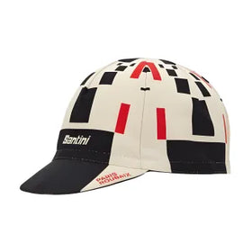 Santini Paris-Roubaix Cycling Cap-Print