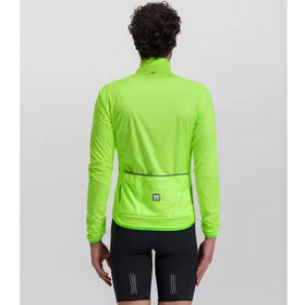 Santini Nebula Wind Jacket-Fluo Green
