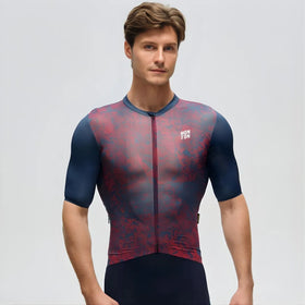 Monton Topography Jersey-Crimson Navy