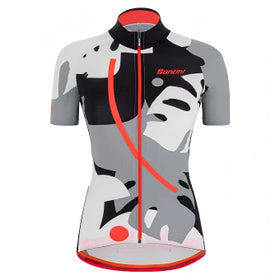 Santini Wmn Giada Maui Jersey-Black
