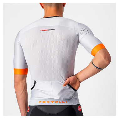 FREE SPEED 2 RACE TOP-SILVER GRAY/BRILLIANT ORANGE