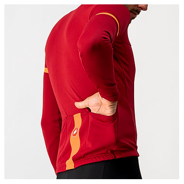FONDO 2 JERSEY (WINTER)-PRO RED/ORANGE REFLEX