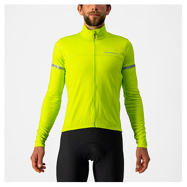 FONDO 2 JERSEY (WINTER)-ELECTRIC LIME/SILVER REFLEX