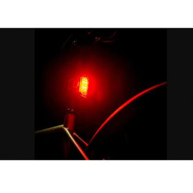 Lezyne Femto USB Drive Rear Light-Black (15 Lumens)