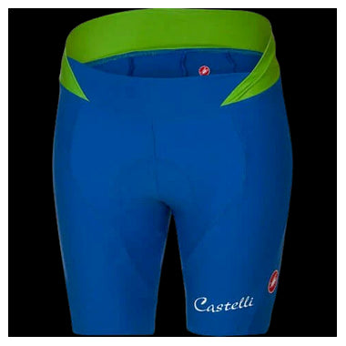 BELLISSIMA SHORT-MATTE BLUE/KELLY GREEN