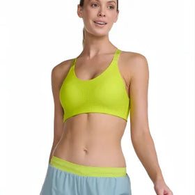2XU WR6347a Aero Medium Impact Bra-Volt/Volt-S