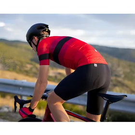 Santini Eco Sleek Bengal Jersey-Red
