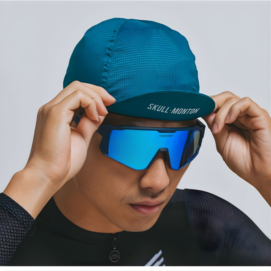 Skull Monton Friday Cycling Cap-Pine Green