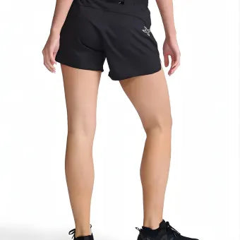 2XU WR6935B Aero 5 Inch Shorts-Black/Silver Reflective-M