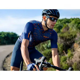 Santini Delta Pietra Jersey-Nautica Blue