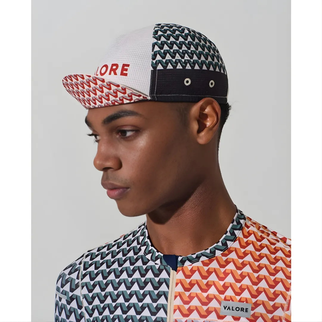 Valore V-Motiva Cycling Cap-Green/Rust