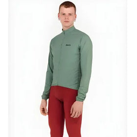 Santini Ready To Ride Unisex Wind Jacket-Sage Green
