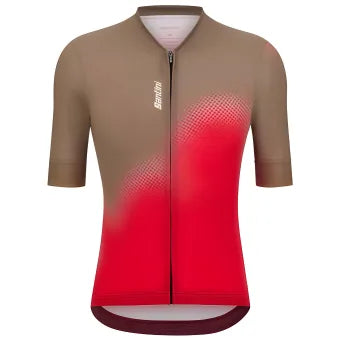 Santini Spot Jersey-Raspberry