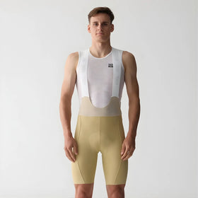 Skull Monton Minima Pro Bibshorts-Cornsilk Yellow