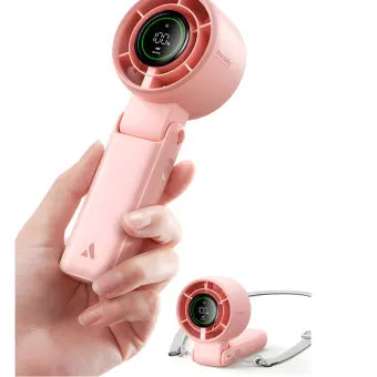 Aecooly Versatile Handheld Fan Halo 02-Pink