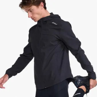 2XU Aero Jacket AW22-S-Black/Silver