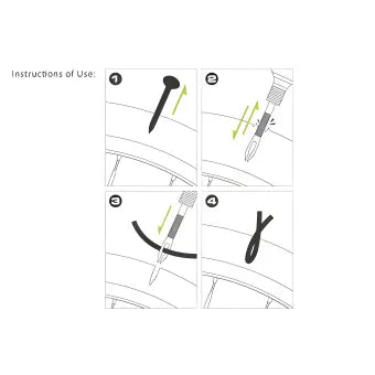Birzman Tubeless Tyre Repair Kit