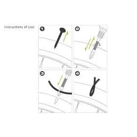 Birzman Tubeless Tyre Repair Kit