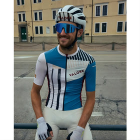 Valore Linea Arte Cycling Cap-Deep Blue