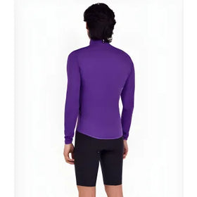 Santini Magic Unisex Packable Waterproof Jacket-Purple