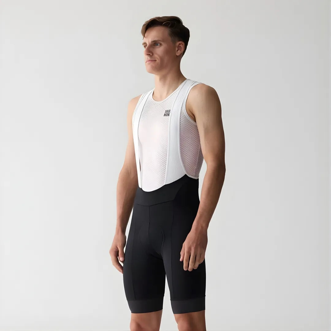 Monton Lifestyle Spdwind Bibshorts-Black