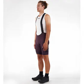Santini Gravel Bibshorts-Burgundy