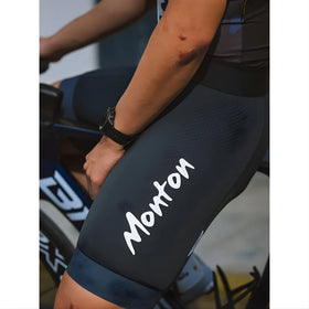 Monton Lifestyle Ribon Bibshorts-Dark Grey