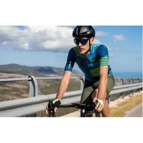 Santini Delta Optic Jersey-Fluo Green