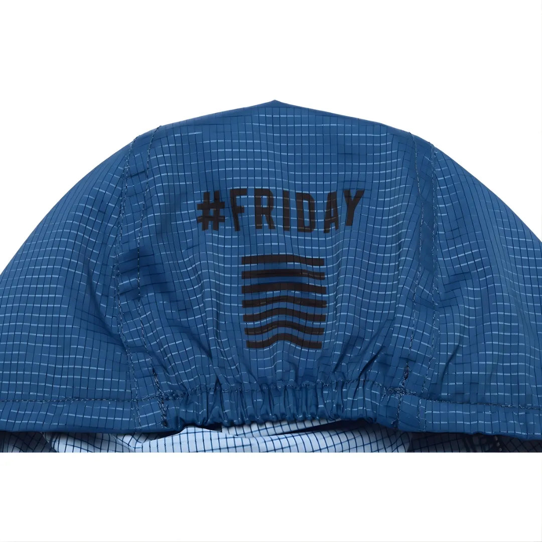 Monton Friday Cycling Cap-Grey Blue