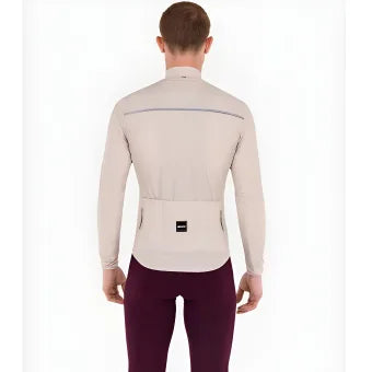Santini Ready To Ride Unisex Wind Jacket-Cappuccino
