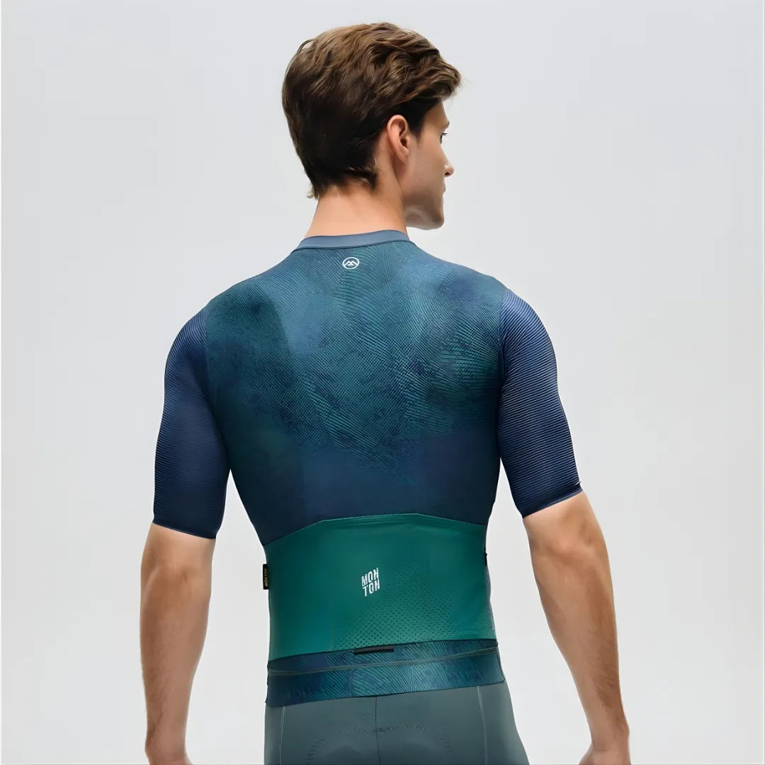 Monton Topography Jersey-Forest Blue