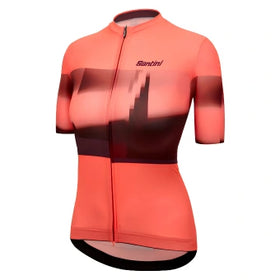 Santini Wmn Mirage Jersey-Granatina