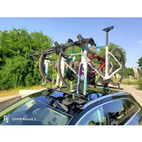 Treefrog Roundbar Bike Rack For 5 Road/Gravel Bikes