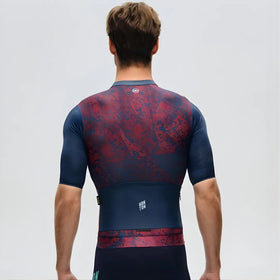 Monton Topography Jersey-Crimson Navy