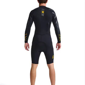 2XU MW5479C Propel SwimRun Wetsuit-Black/Ambition-M