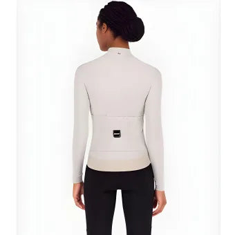 Santini Ready To Ride Unisex Long Sleeve Jersey-Cappuccino