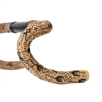 BTP Natural Cork Bartape-Black/Pattern