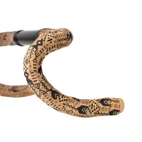BTP Natural Cork Bartape-Black/Pattern