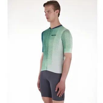 Santini Paws Jersey-Teal