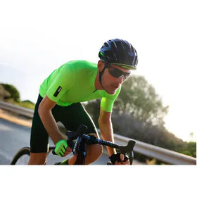 Santini Colore Jersey-Fluo Green