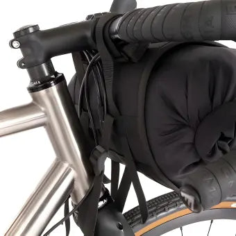 Restrap Handlebar Bag-Black/Orange (Large)