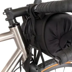 Restrap Handlebar Bag-Black/Orange (Large)