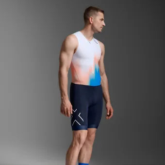 2XU MT7398d Core Trisuit-Nebula Blaze/Midnight-S