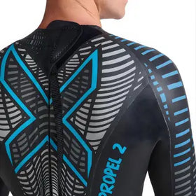 2XU P:2 Propel Wetsuit-Black/Aloha-L