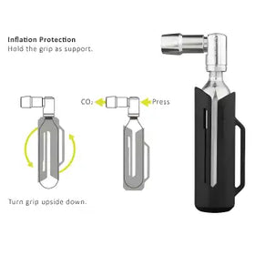 Birzman E-Grip Turn CO2 Inflator Set