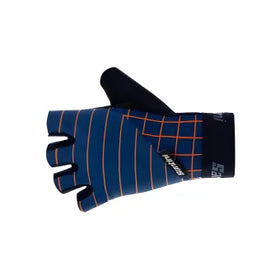 Santini Dinamo Gel Gloves-Navy Blue