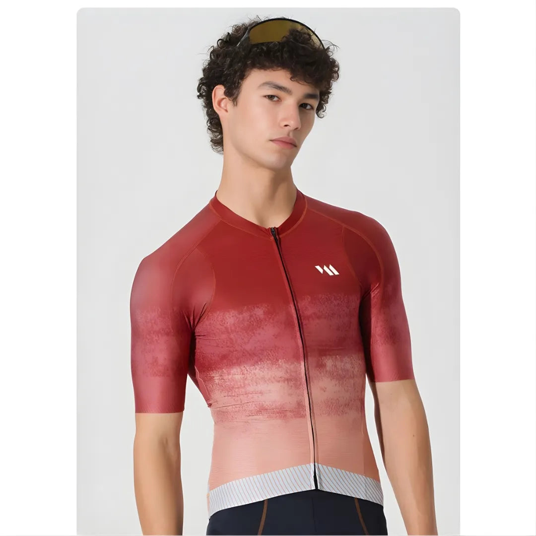 Valore Terra Gradient Jersey-Sunset Clay