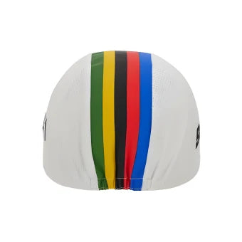 Santini UCI Official World Champion Cycling Cap-White