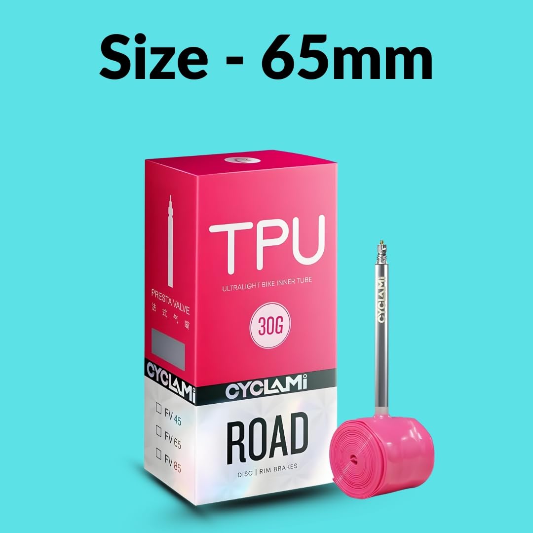 Cyclami Ultra-Light 30g TPU Bicycle Tube 700x18-32C